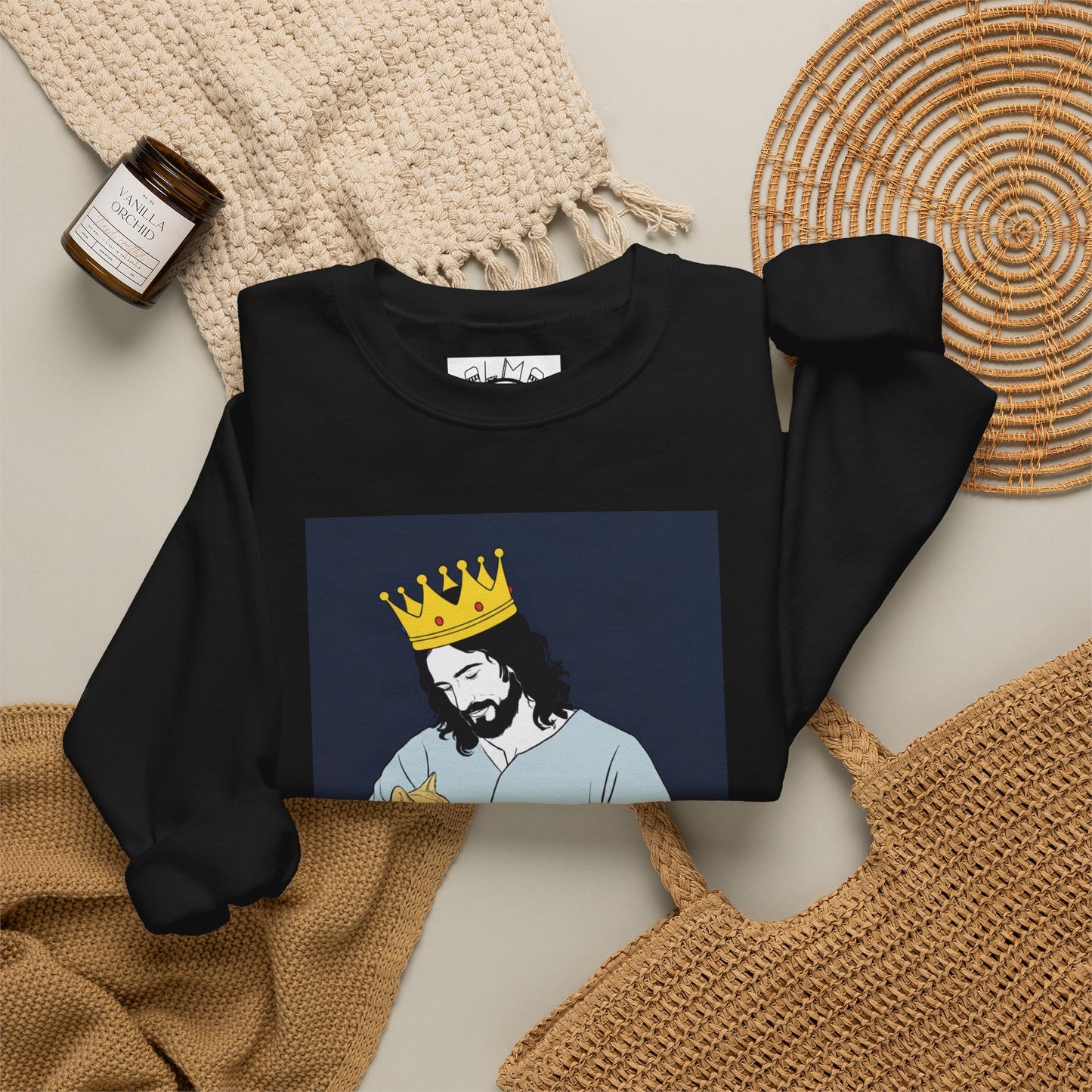 Jeus and cat Unisex Heavy Blend™ Crewneck Sweatshirt