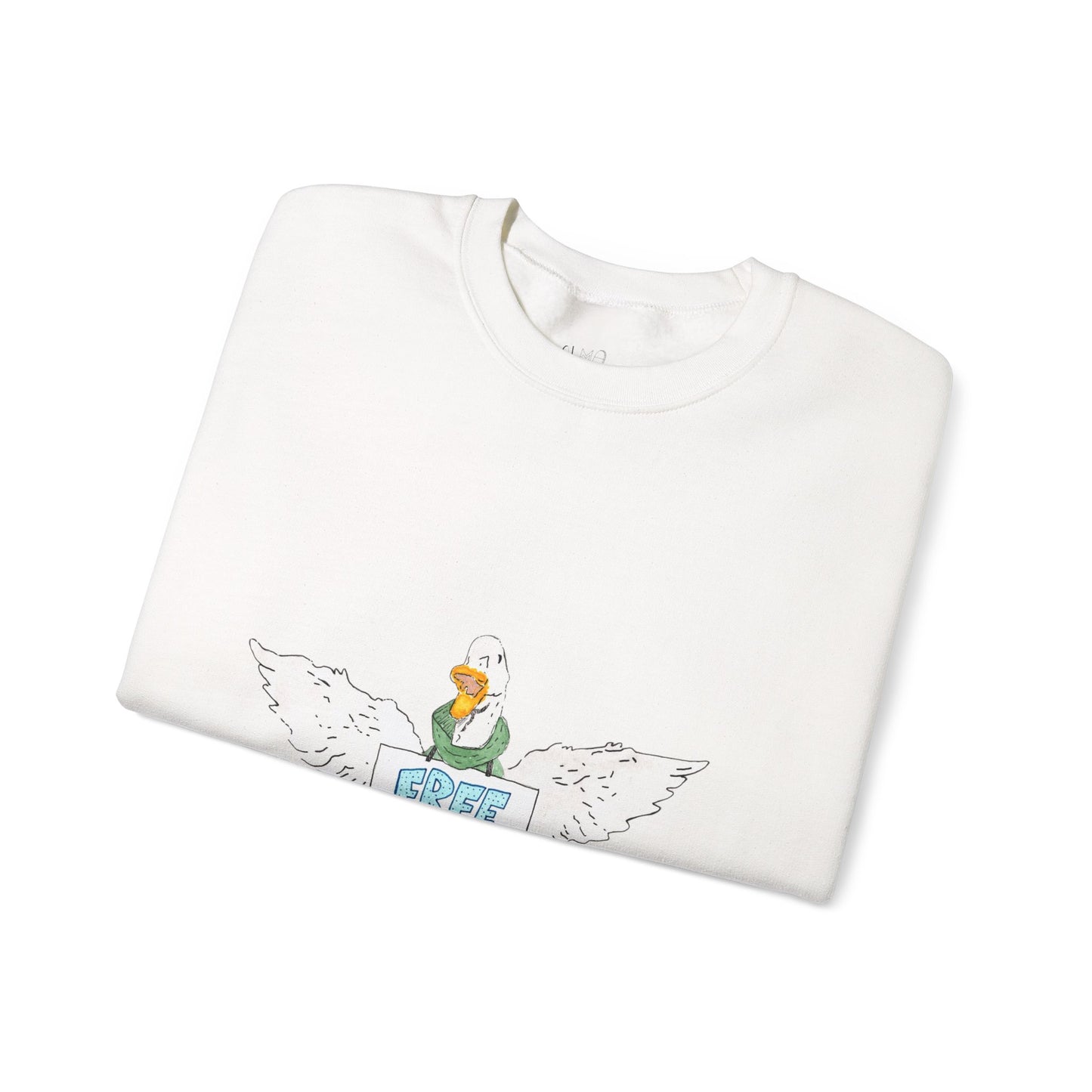 Free hug Duck Unisex Heavy Blend™ Crewneck Sweatshirt