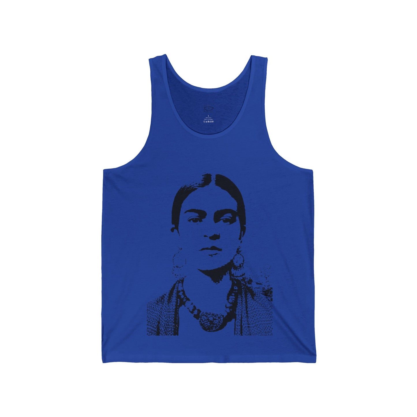 Frida Kahlo Unisex Jersey Tank, Boho Fashion, Art Lover Gift, Summer Top, Creative Apparel