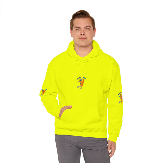 Colorful Monks  Design Unisex Hoodie - Stylish Comfort for Every Occasion