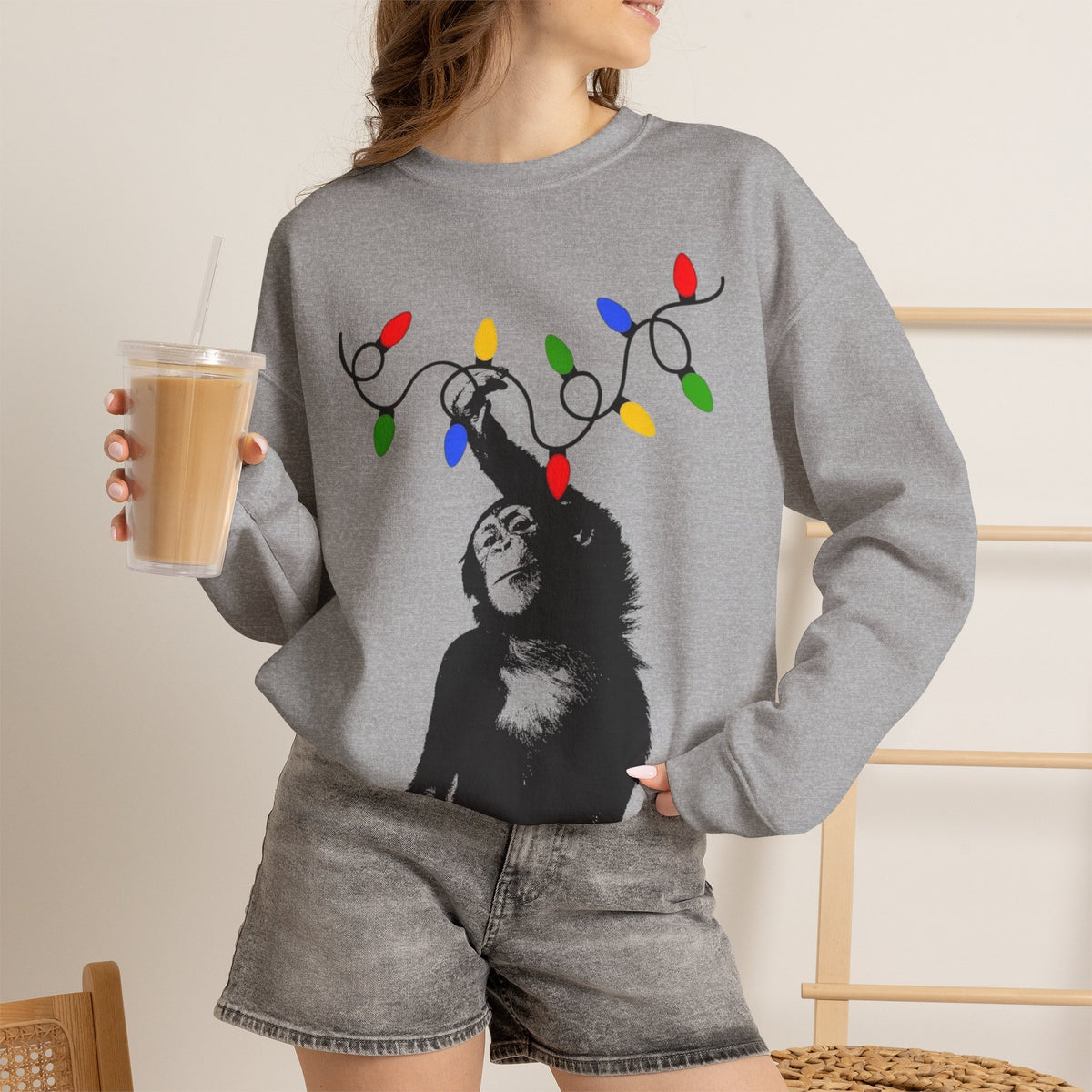 Cheeky Christmas Unisex Heavy Blend™ Crewneck Sweatshirt