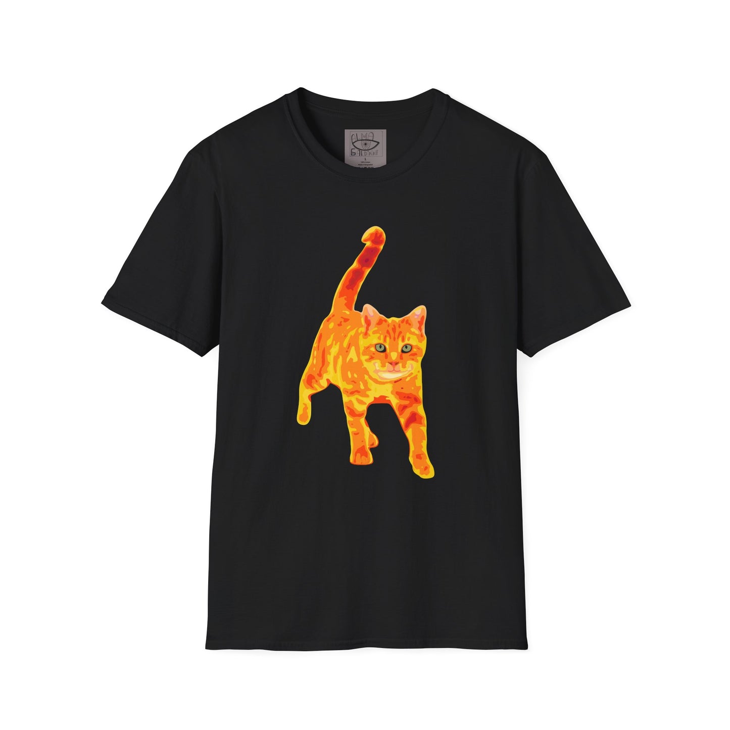 Bright Ginger Cat Unisex Softstyle T-Shirt