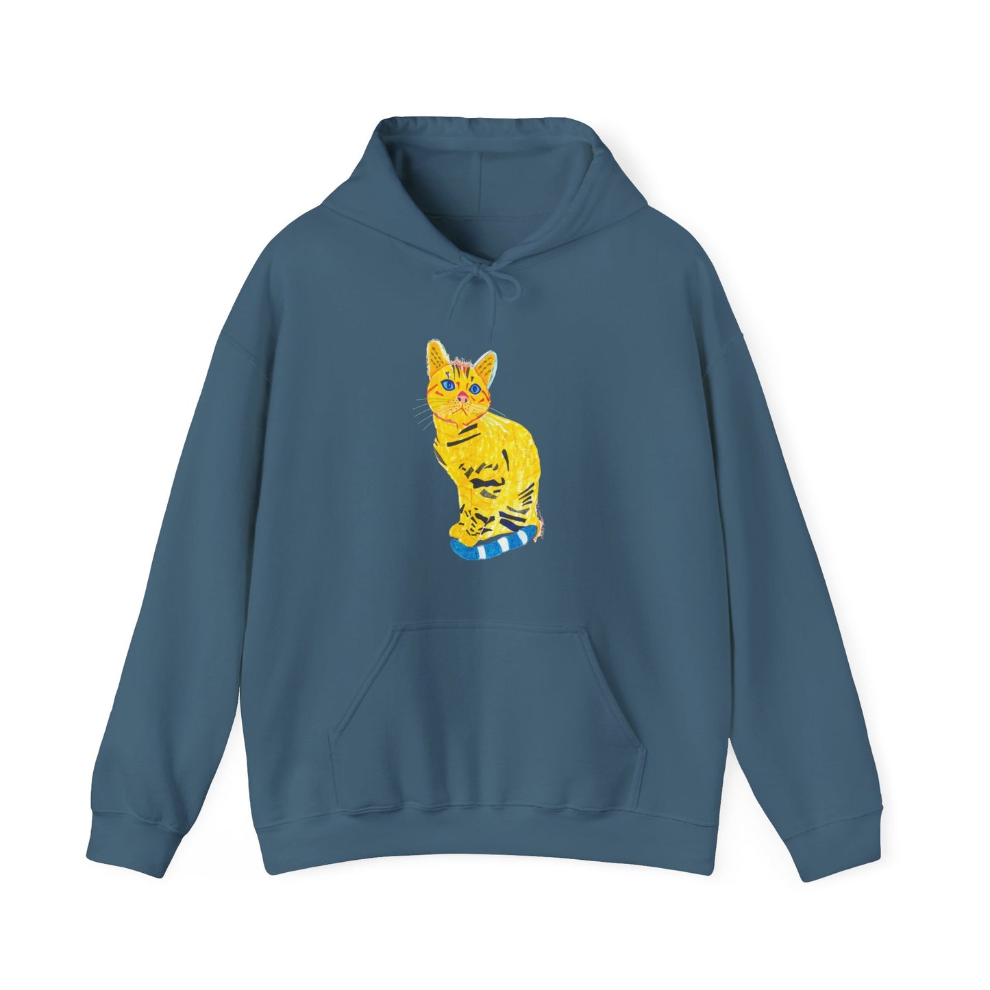 Yellow Cat Unisex Heavy Blend™ Hooded Sweatshirt