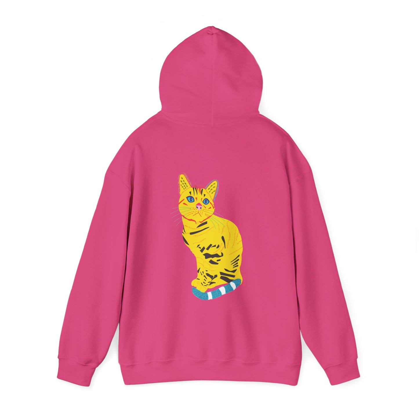 Yellow Cat Unisex Heavy Blend™ Hooded Sweatshirt