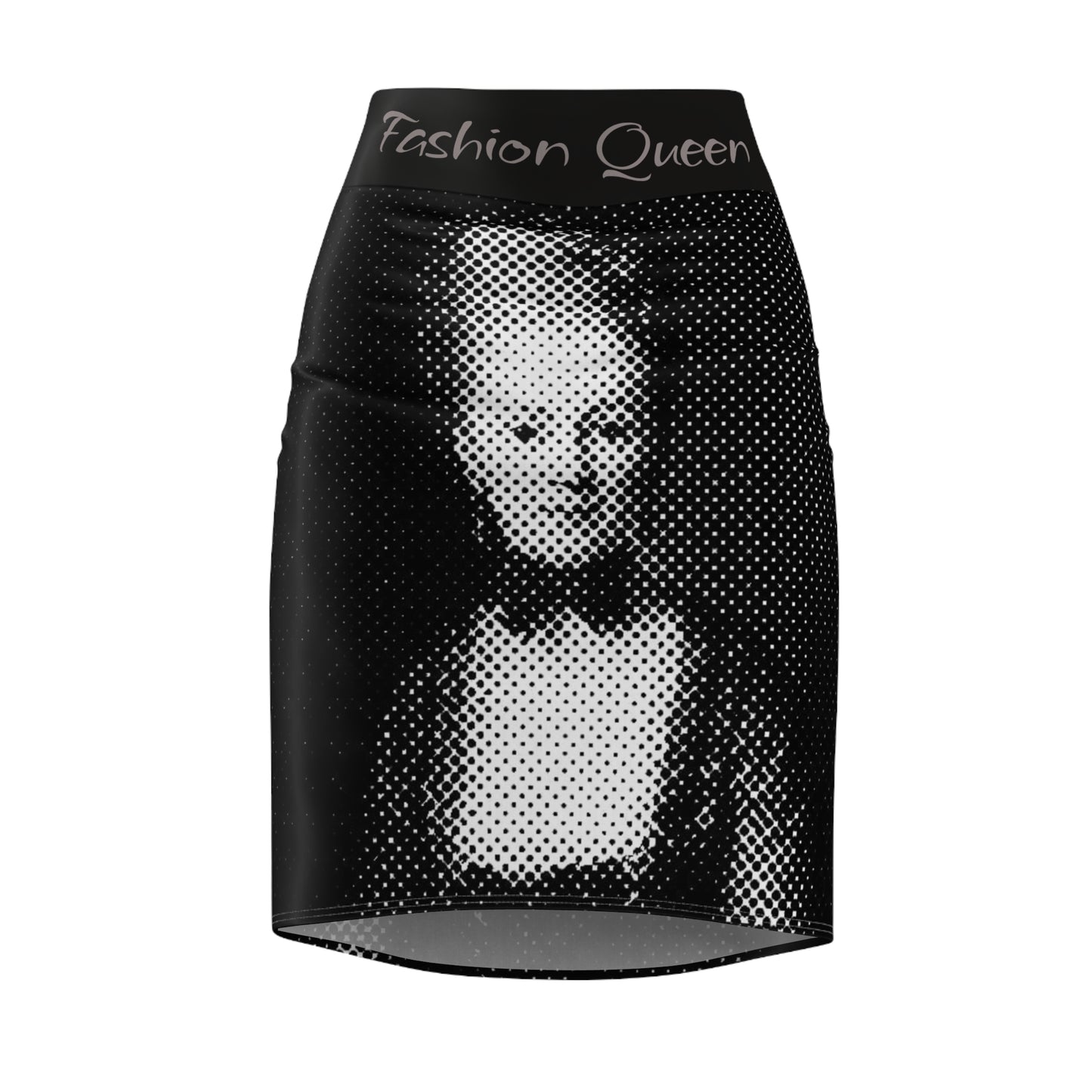 Marie Antoinette Exclusive design Women's Pencil Skirt (AOP)