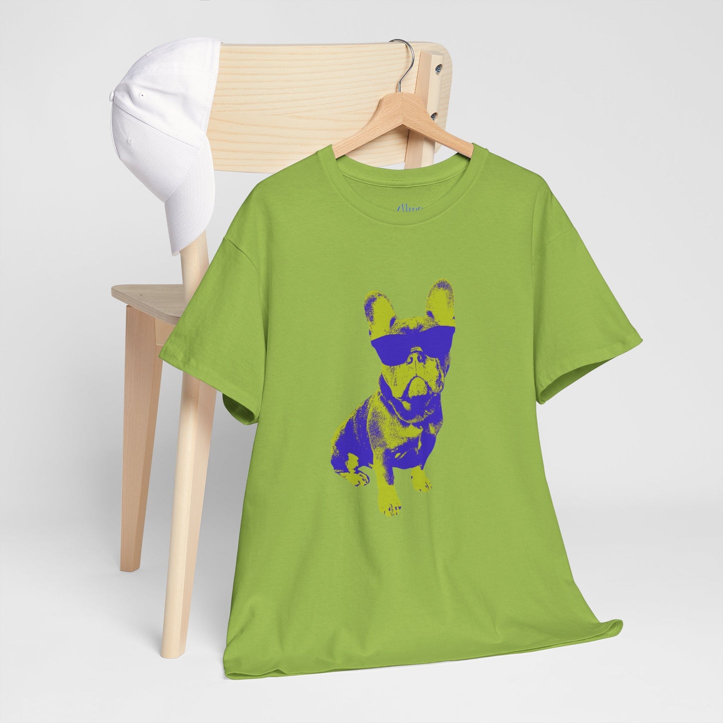 French Buldog Unisex Heavy Cotton Tee