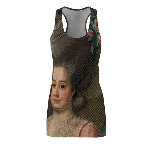 Madame Royal Women's Cut & Sew Racerback Dress (AOP)