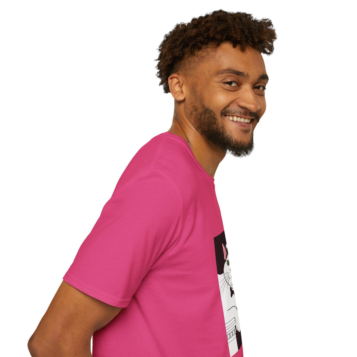 Mister Cat Unisex Softstyle T-Shirt