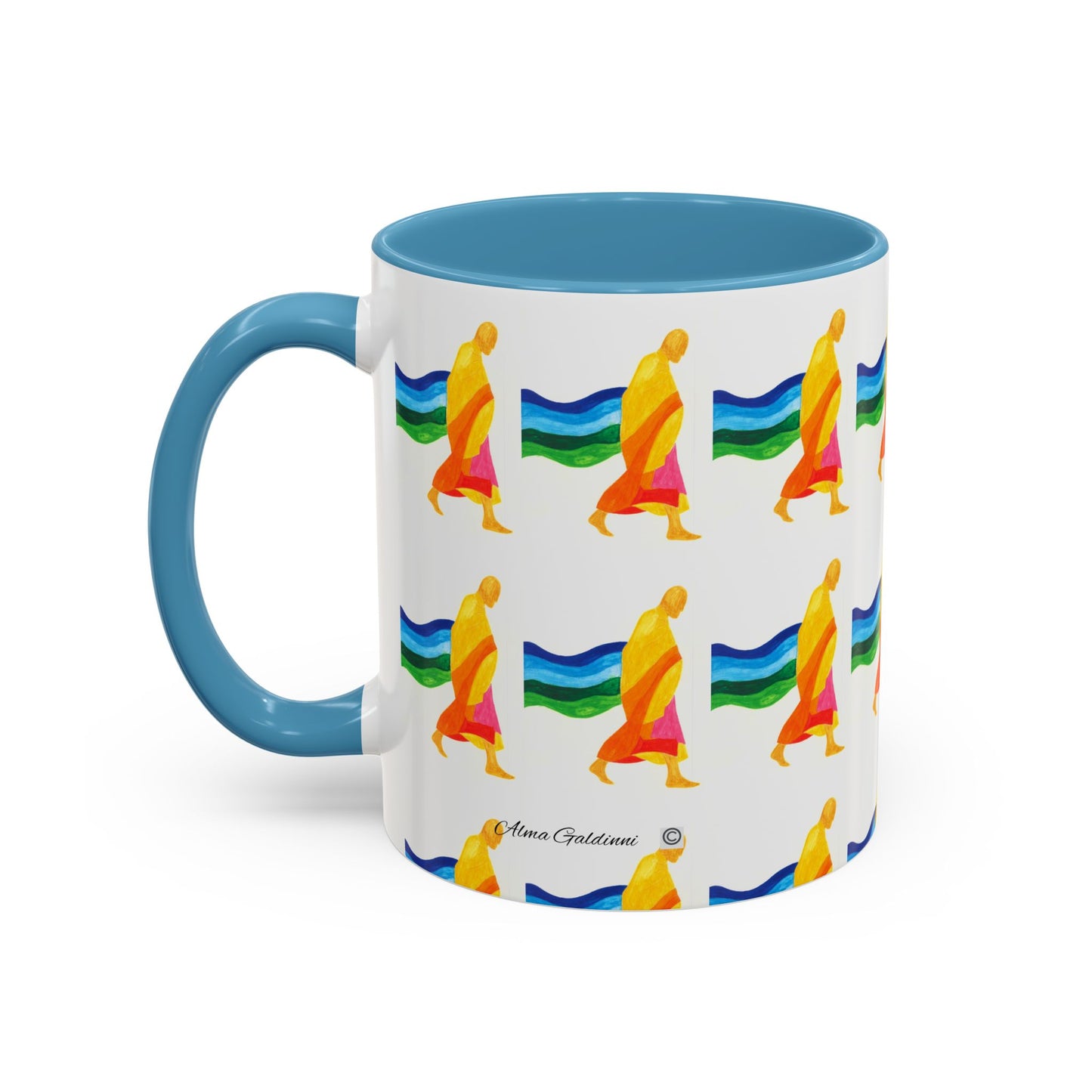 Rainbow Zen Mug