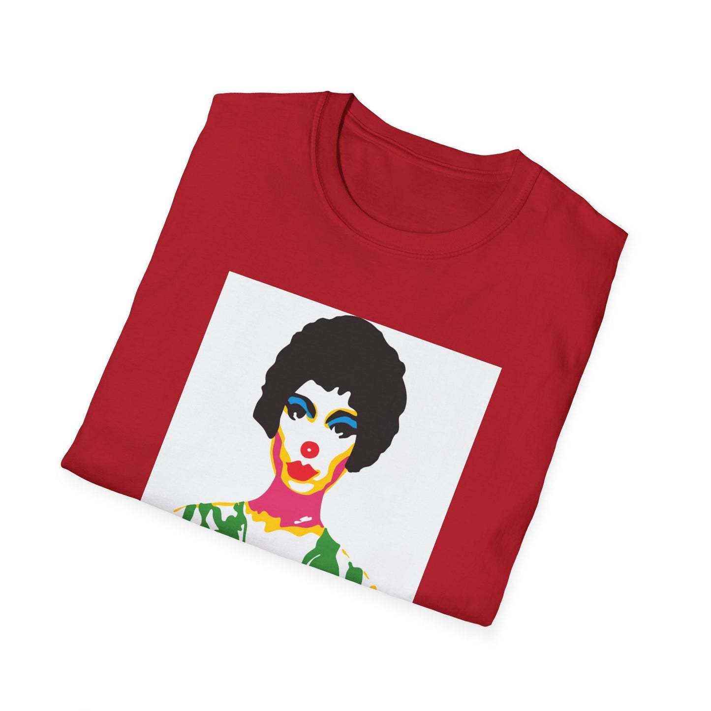 Pop Art Femme Portrait T-Shirt