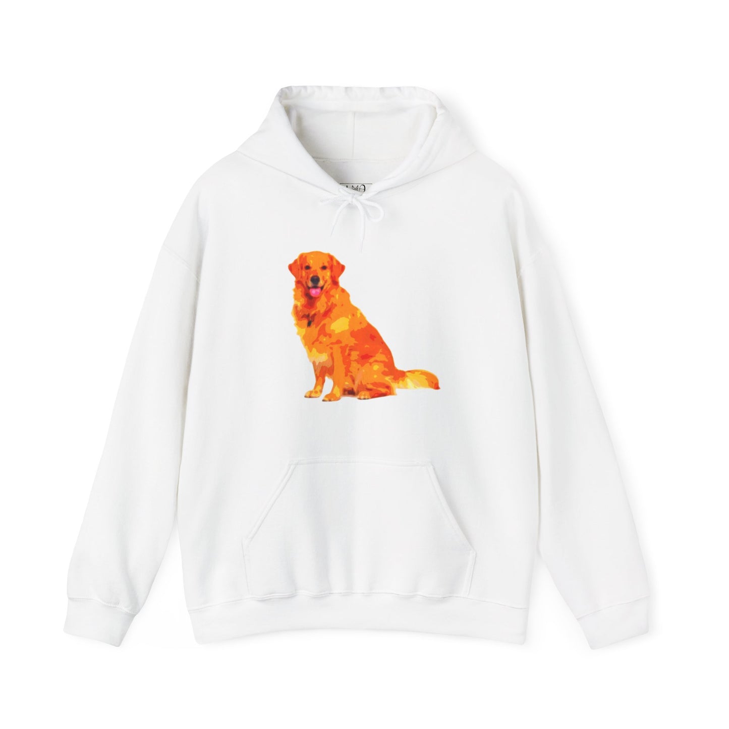 Vibrant Golden Retriever Hoodie, Pet Lover Gift, Cozy Sweatshirt, Animal Art Apparel, Dog Mom Outfit, Christmas Wear, Cute Canine Fashion
