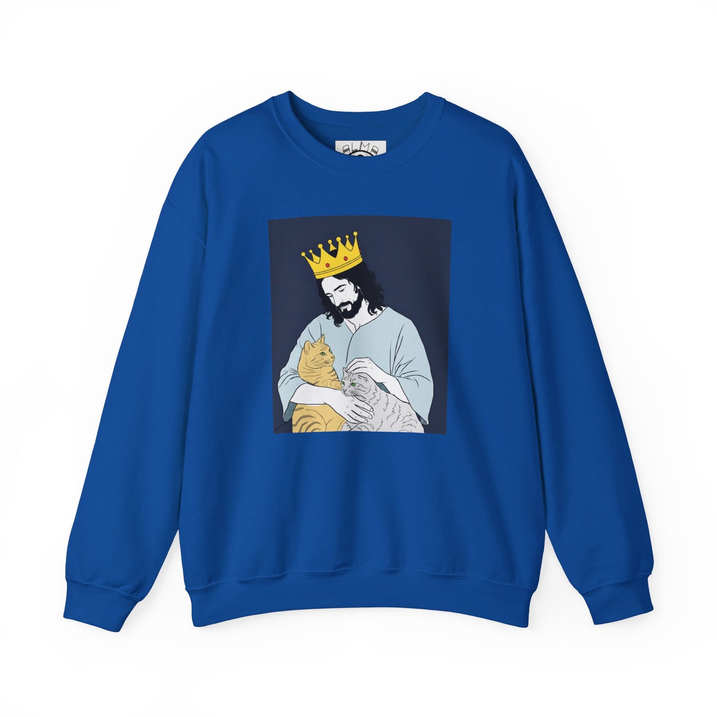 Jeus and cat Unisex Heavy Blend™ Crewneck Sweatshirt
