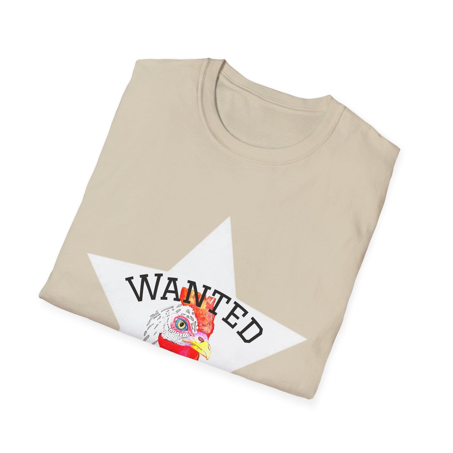 Wanted Heart T-Shirt | Unisex Softstyle Tee for Animal Lovers, Unique Gift, Casual Wear, Valentine's Day, Birthday, Fun Graphics