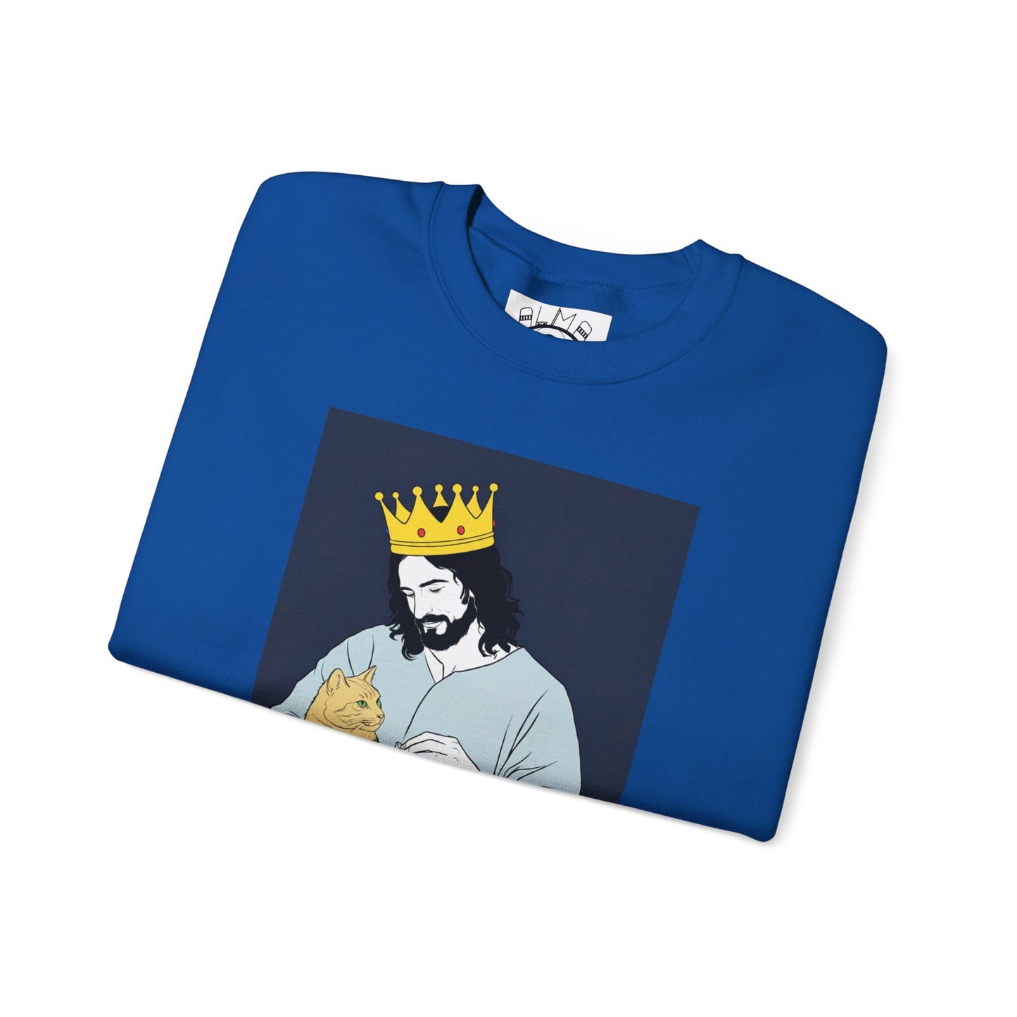 Jeus and cat Unisex Heavy Blend™ Crewneck Sweatshirt