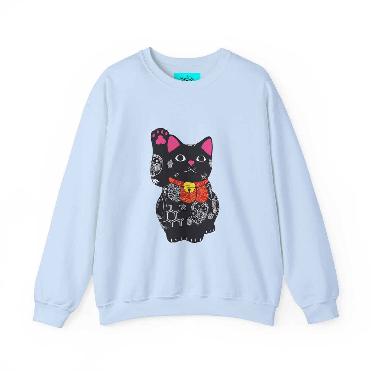 Good luck cat Unisex Heavy Blend™ Crewneck Sweatshirt