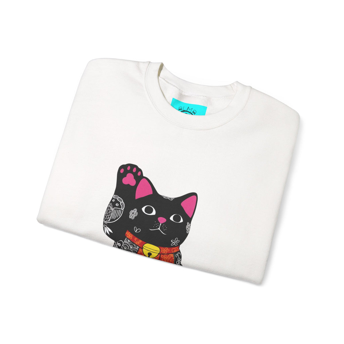 Good luck cat Unisex Heavy Blend™ Crewneck Sweatshirt