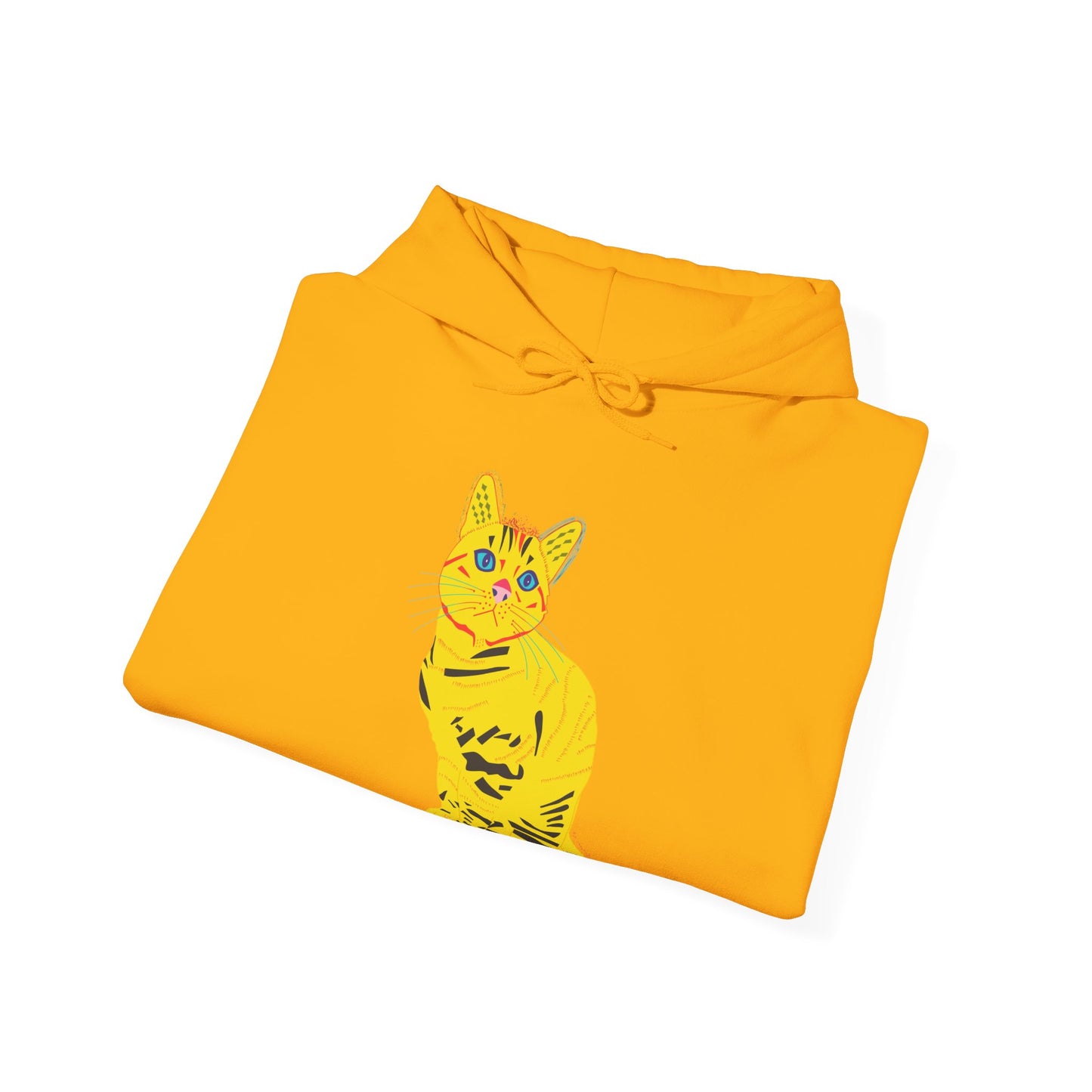 Yellow Cat Unisex Heavy Blend™ Hooded Sweatshirt