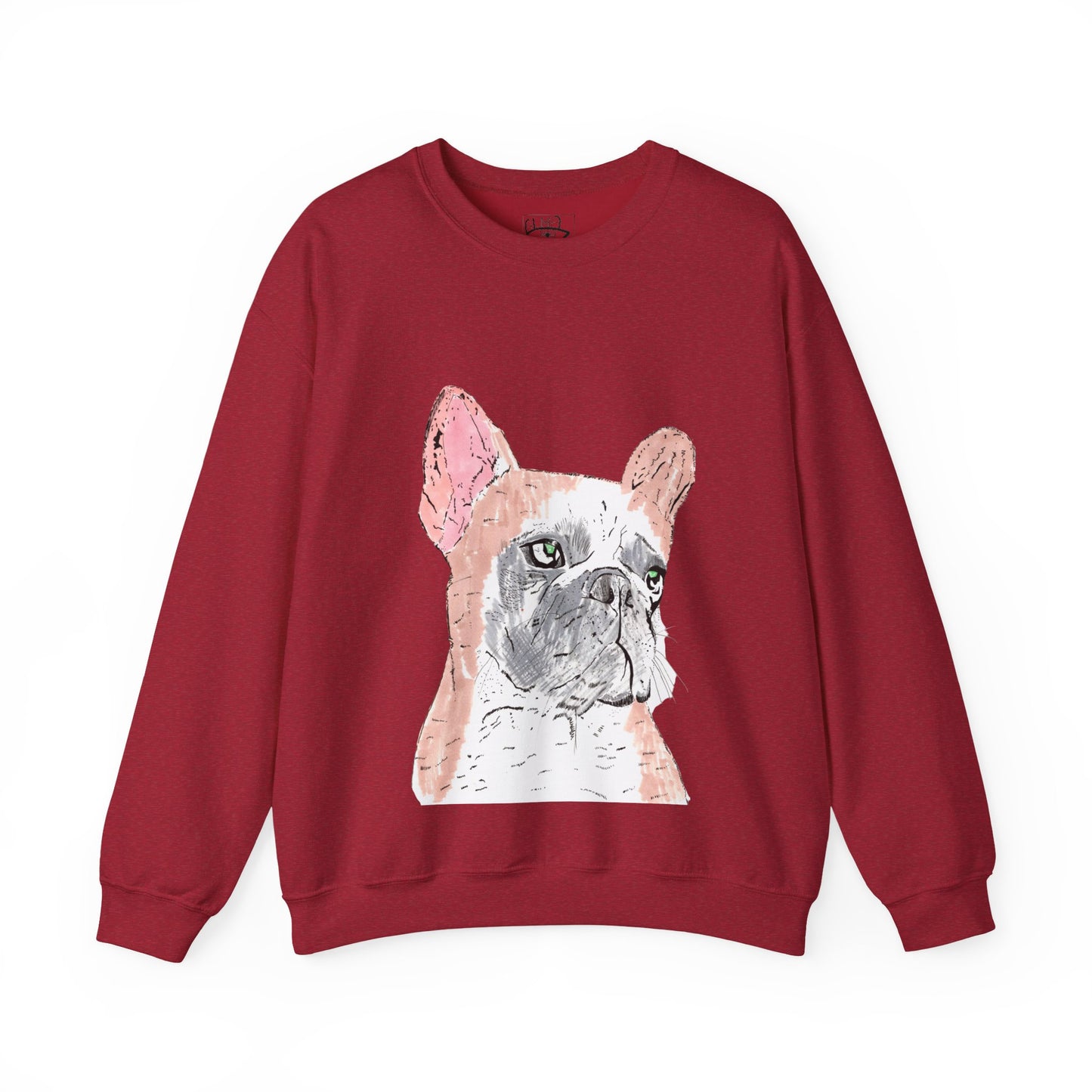 French Bulldog Art Sweatshirt - Cozy Unisex Crewneck for Dog Lovers