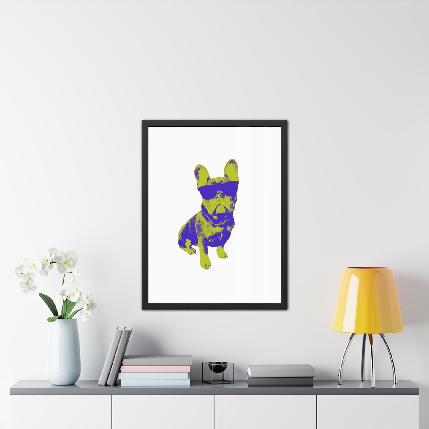 French Buldog Framed Posters