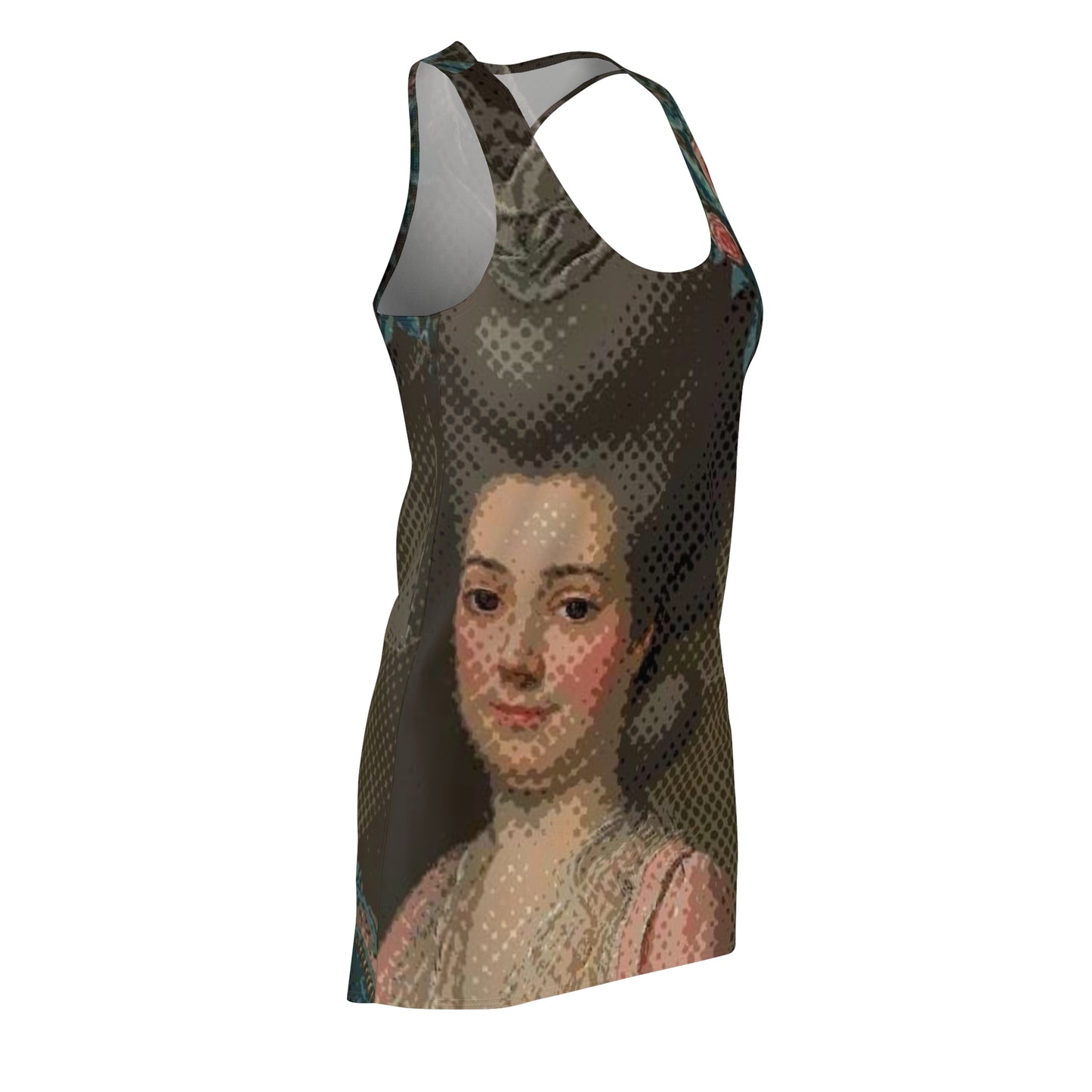 Madame Royal Women's Cut & Sew Racerback Dress (AOP)