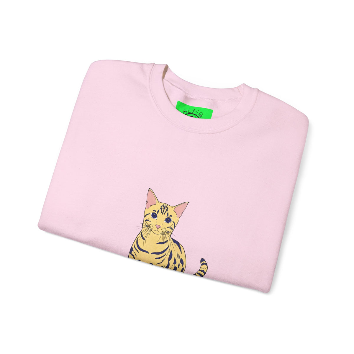 Bengal Cat cartoon Unisex Heavy Blend™ Crewneck Sweatshirt