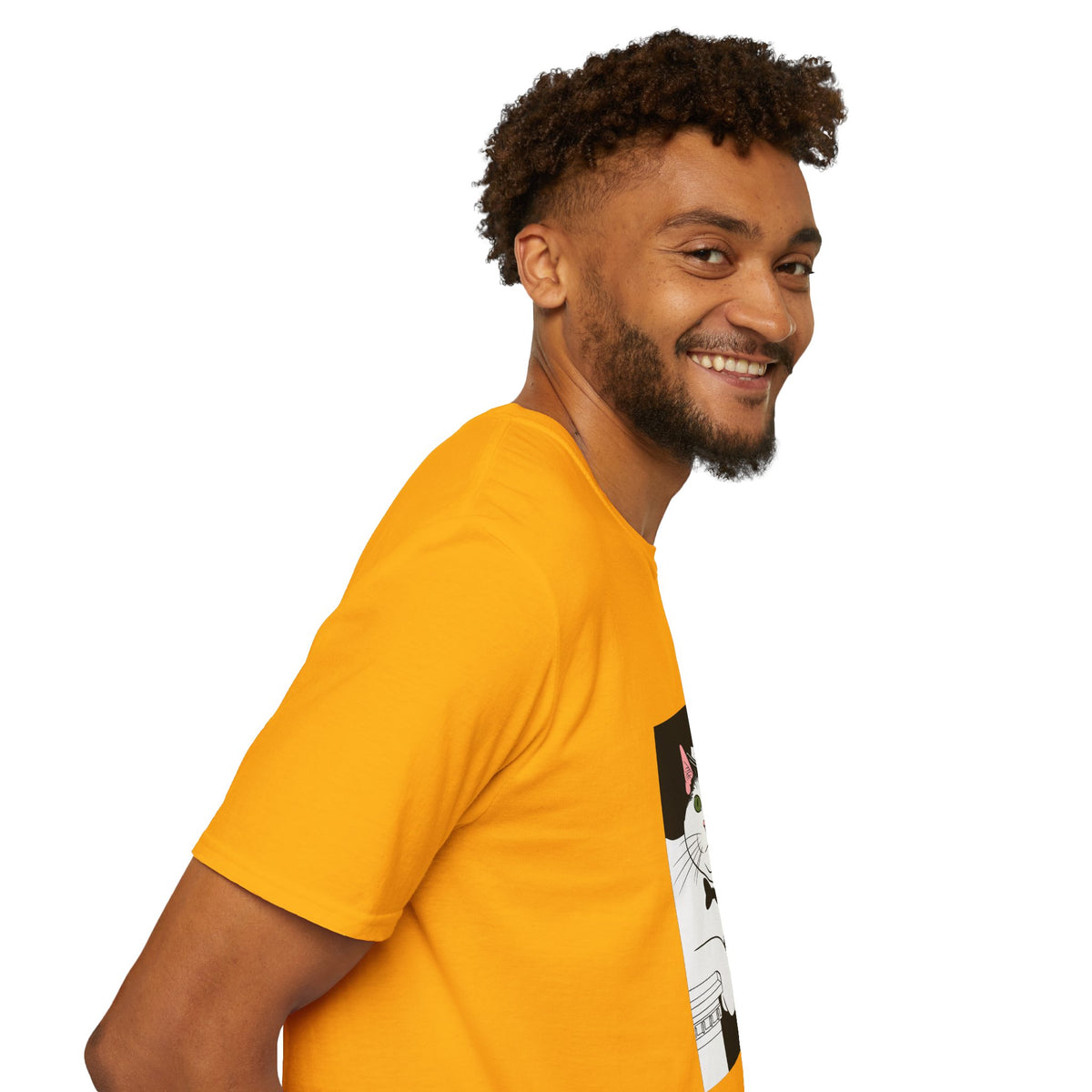 Mister Cat Unisex Softstyle T-Shirt