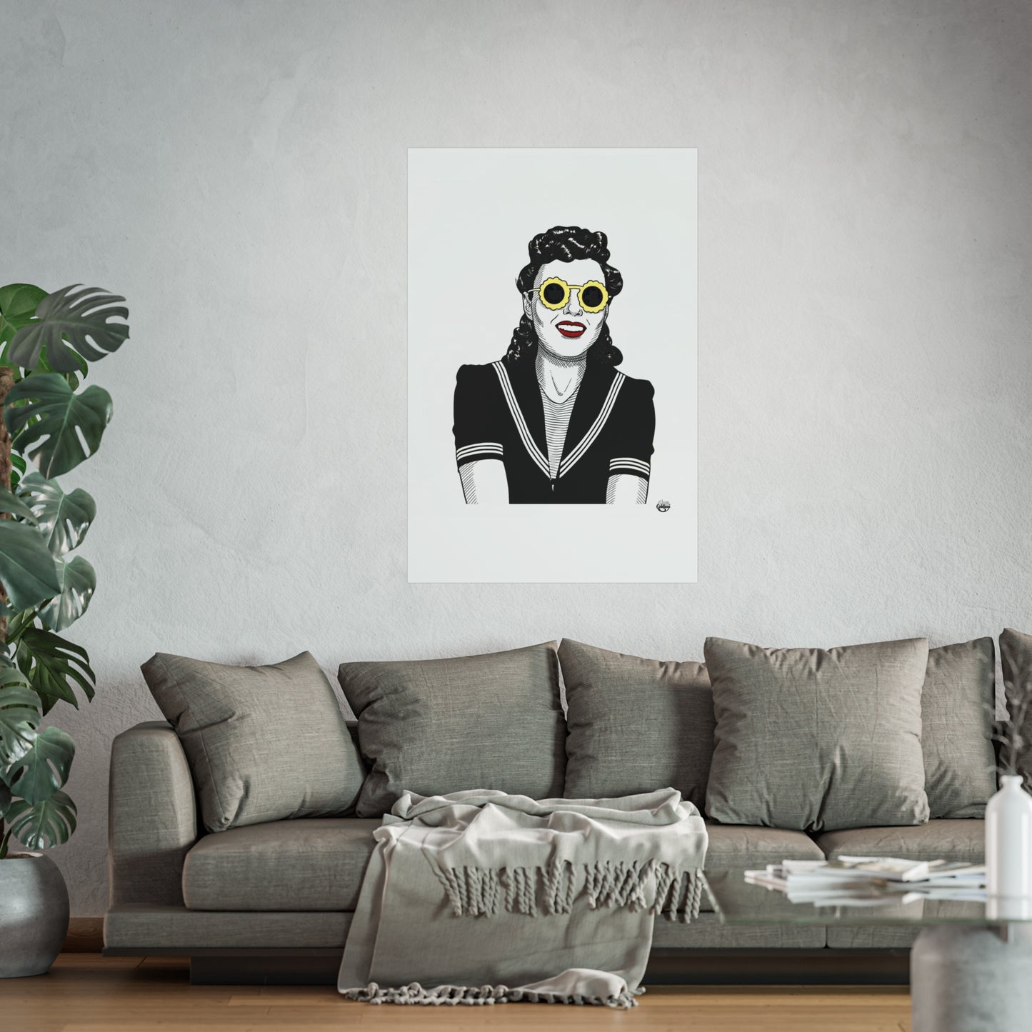 Beach girl Fine Art Posters