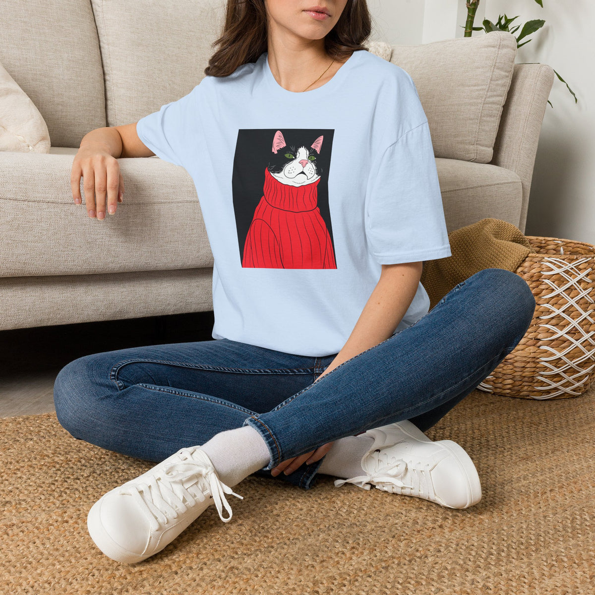 Lazy Cat Unisex Softstyle T-Shirt