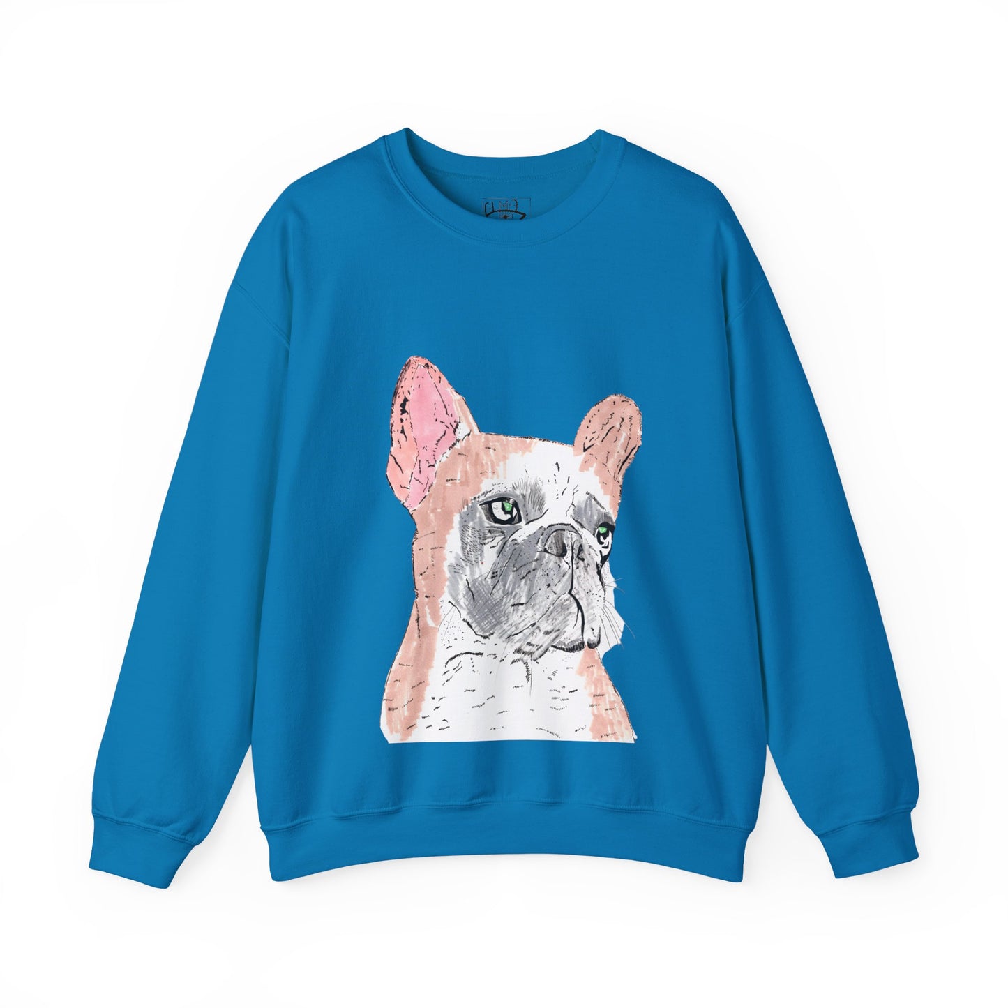 French Bulldog Art Sweatshirt - Cozy Unisex Crewneck for Dog Lovers