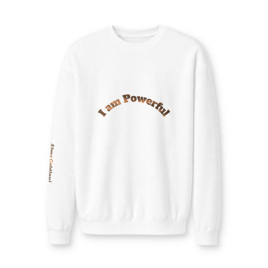 Positive vibes ReFlex Fleece Unisex Crewneck Sweatshirt