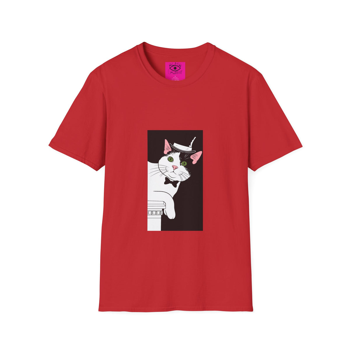 Mister Cat Unisex Softstyle T-Shirt