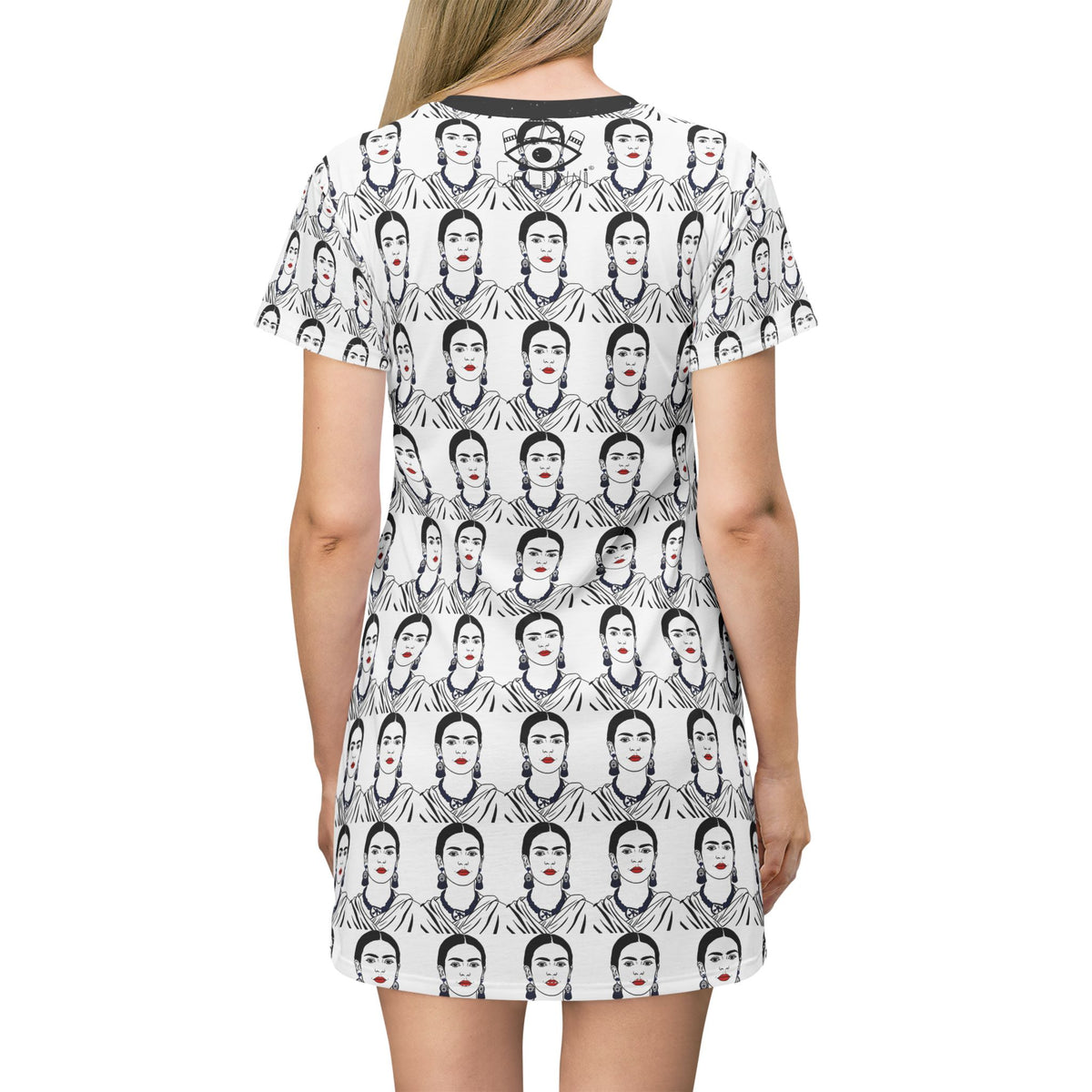 Frida Kahlo T-Shirt Dress (AOP)