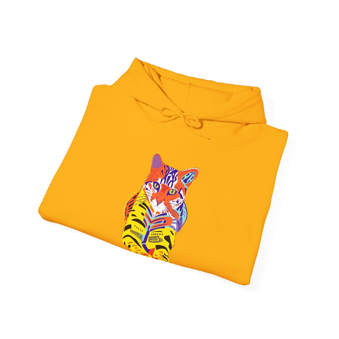 Tiger Cat Unisex Heavy Blend™ Hooded Sweatshirt