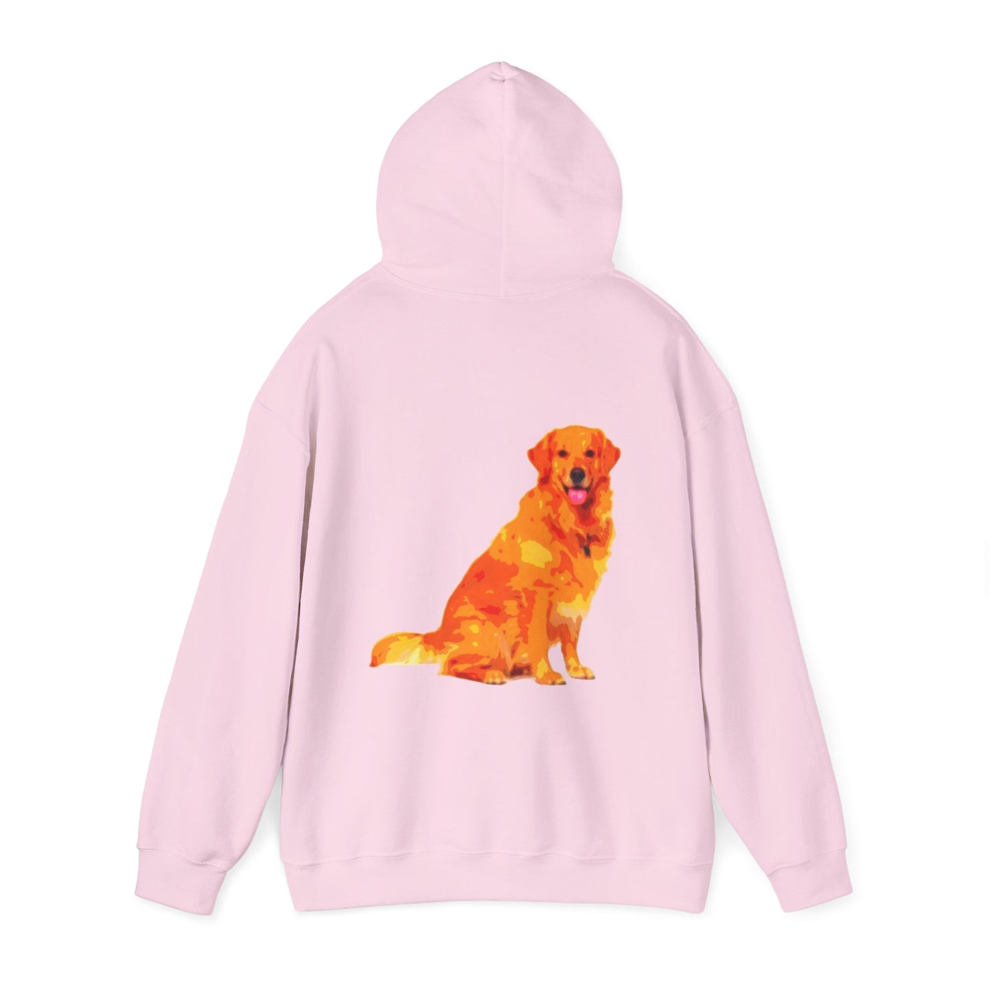Vibrant Golden Retriever Hoodie, Pet Lover Gift, Cozy Sweatshirt, Animal Art Apparel, Dog Mom Outfit, Christmas Wear, Cute Canine Fashion