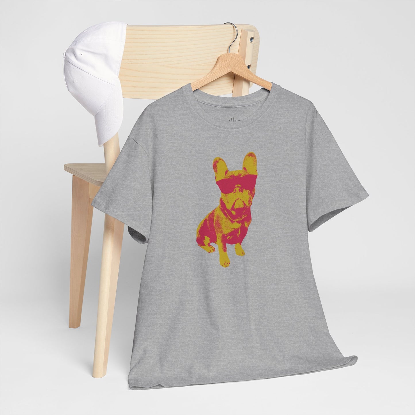 French Buldog Unisex Heavy Cotton Tee