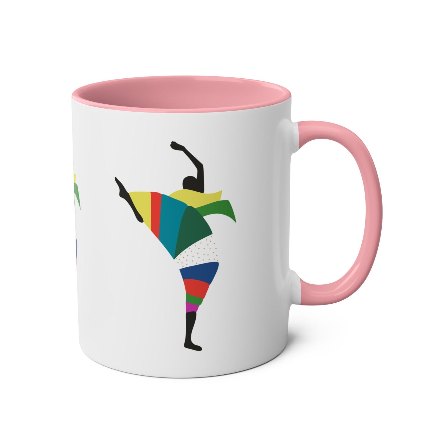 Coffee Mug - Dance is the Orgasm of Life, 11oz Two-Tone Mug
