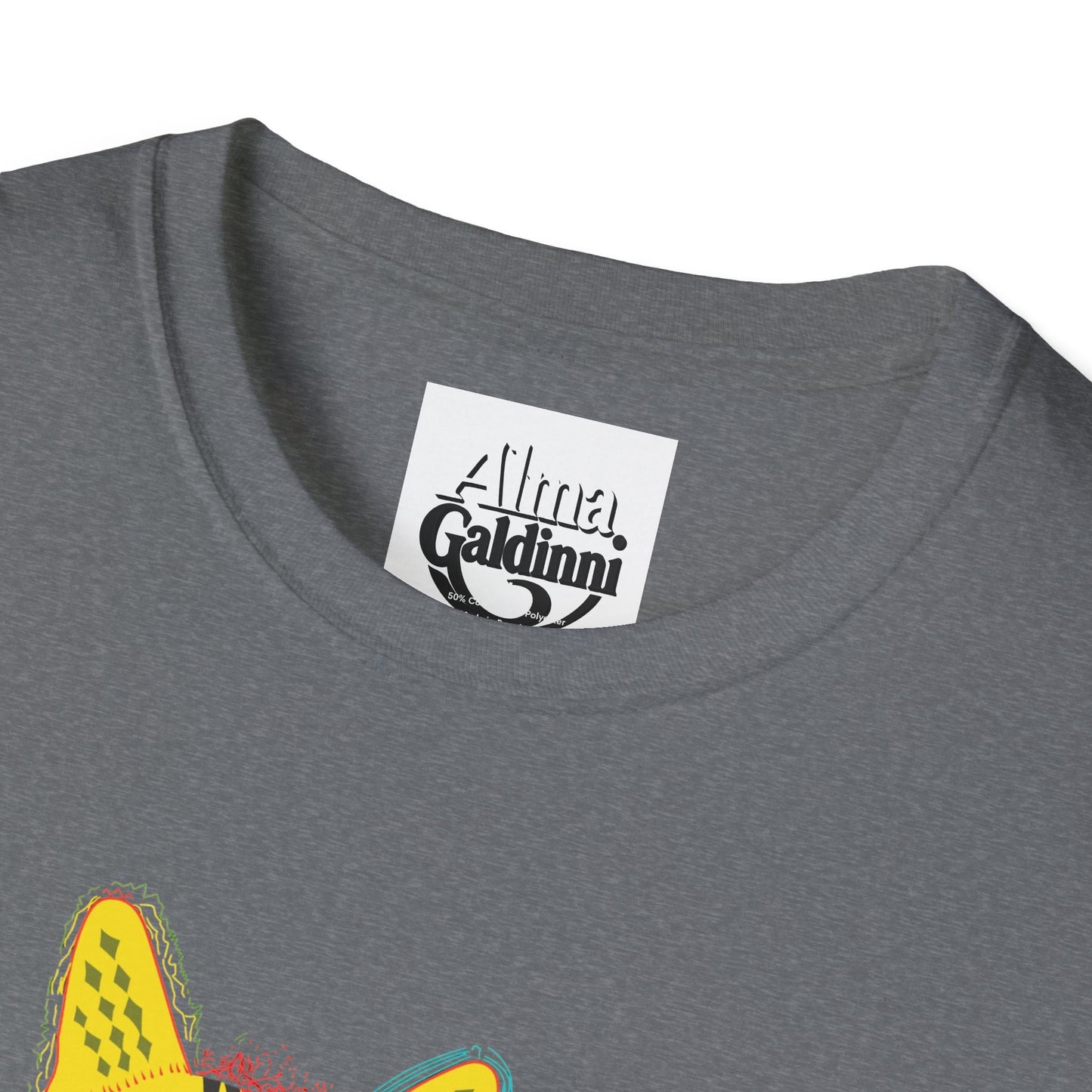 Yellow Cat Unisex Softstyle T-Shirt
