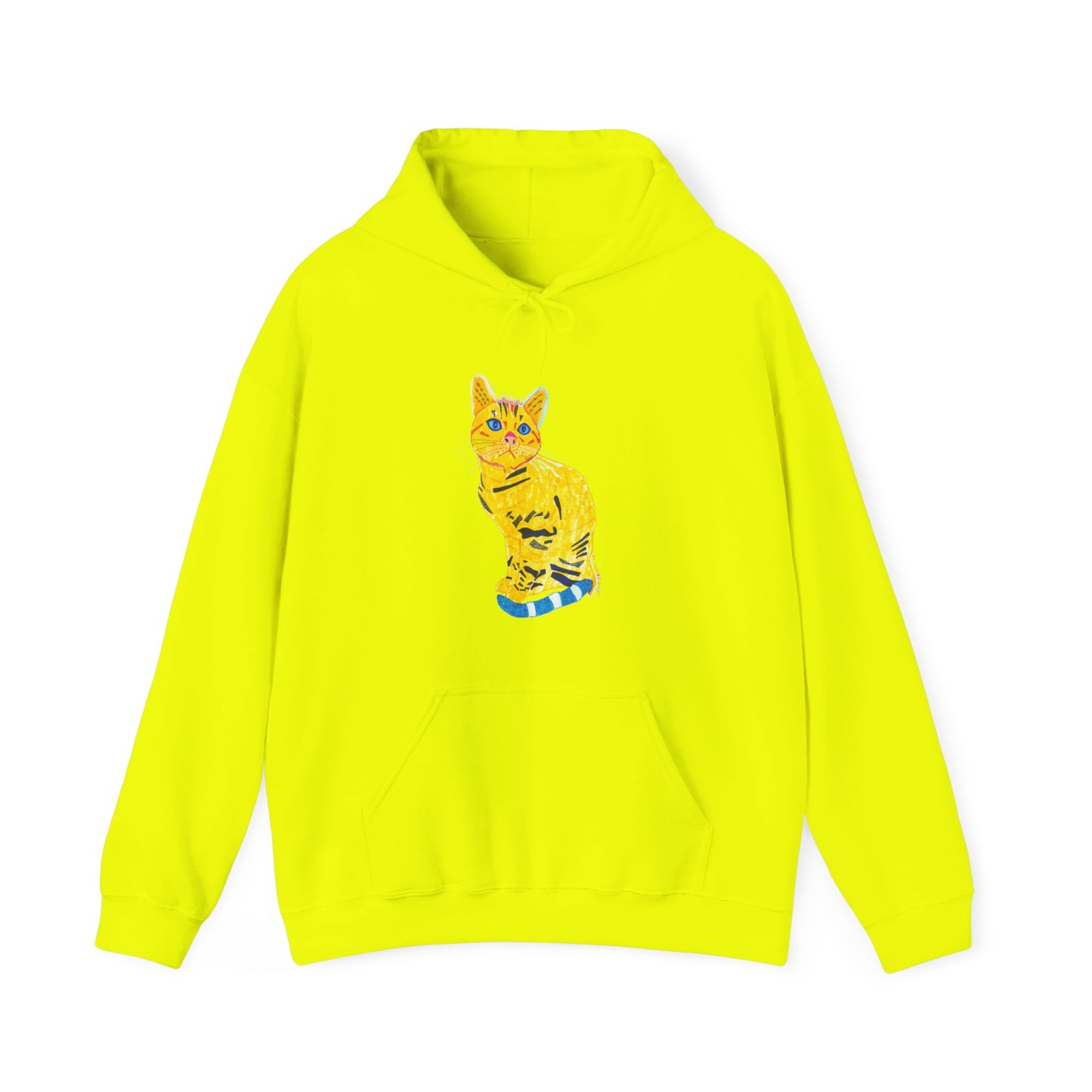 Yellow Cat Unisex Heavy Blend™ Hooded Sweatshirt