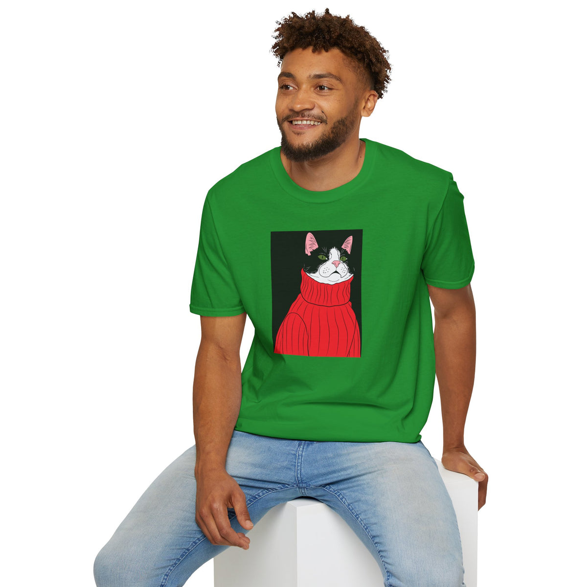 Lazy Cat Unisex Softstyle T-Shirt