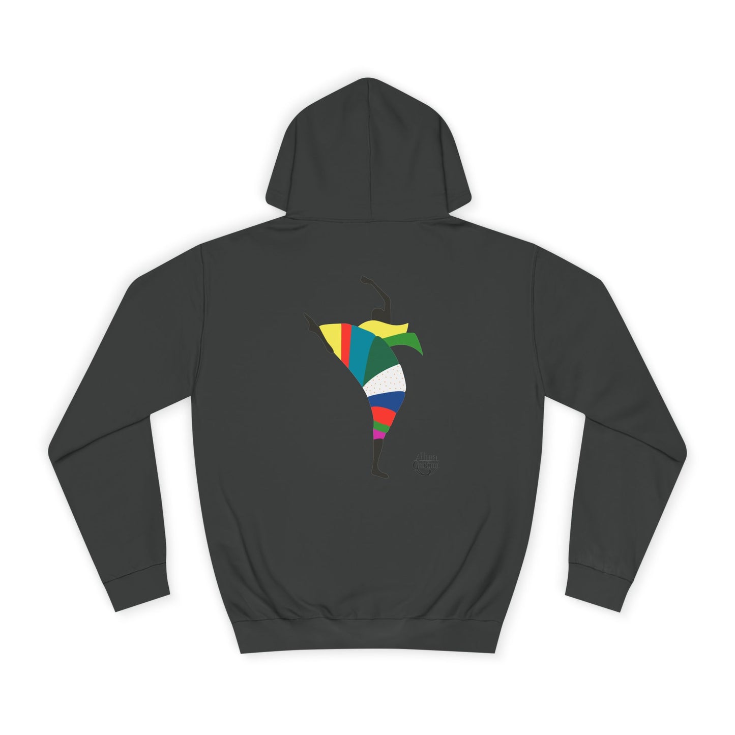 Colorful Dancer Unisex College Hoodie - Stylish Daily Wear