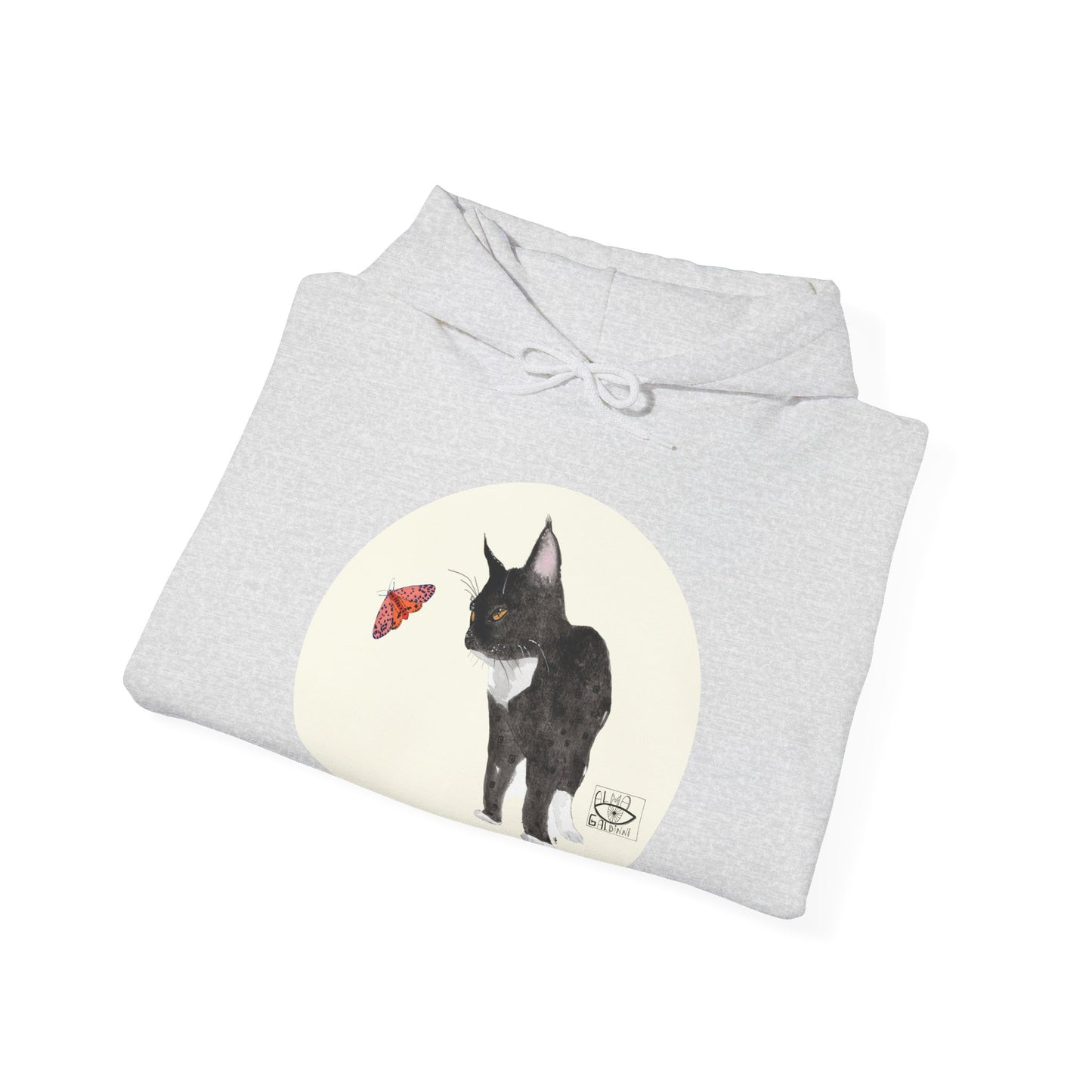 Cat-Inspired Heavy Blend Hoodie, Cozy Animal Sweatshirt, Pet Lover Gift, Unisex Graphic Hooded Sweatshirt, Cute Cat Apparel, Perfect [...]