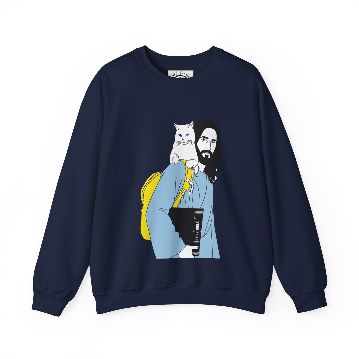 Jeus and cat Unisex Heavy Blend™ Crewneck Sweatshirt