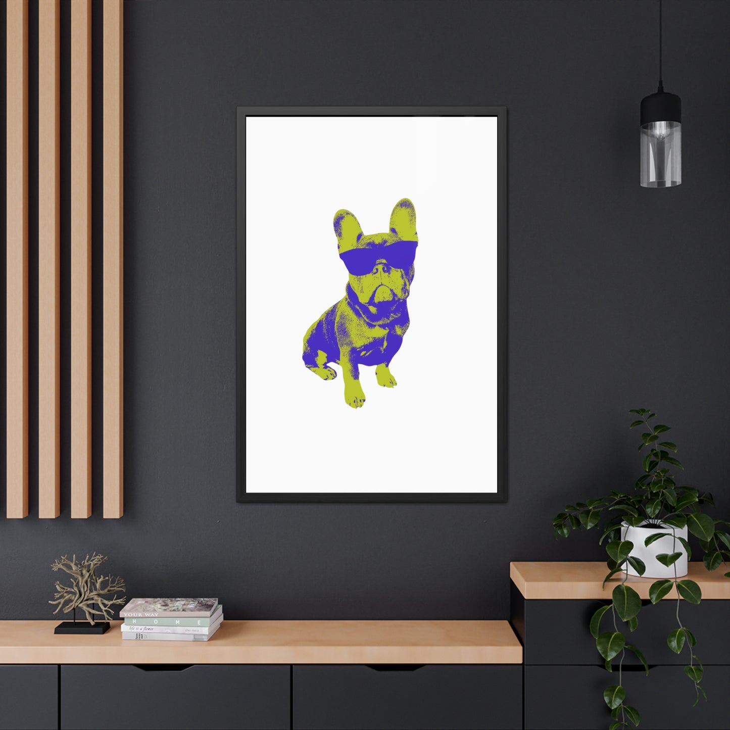 French Buldog Framed Posters