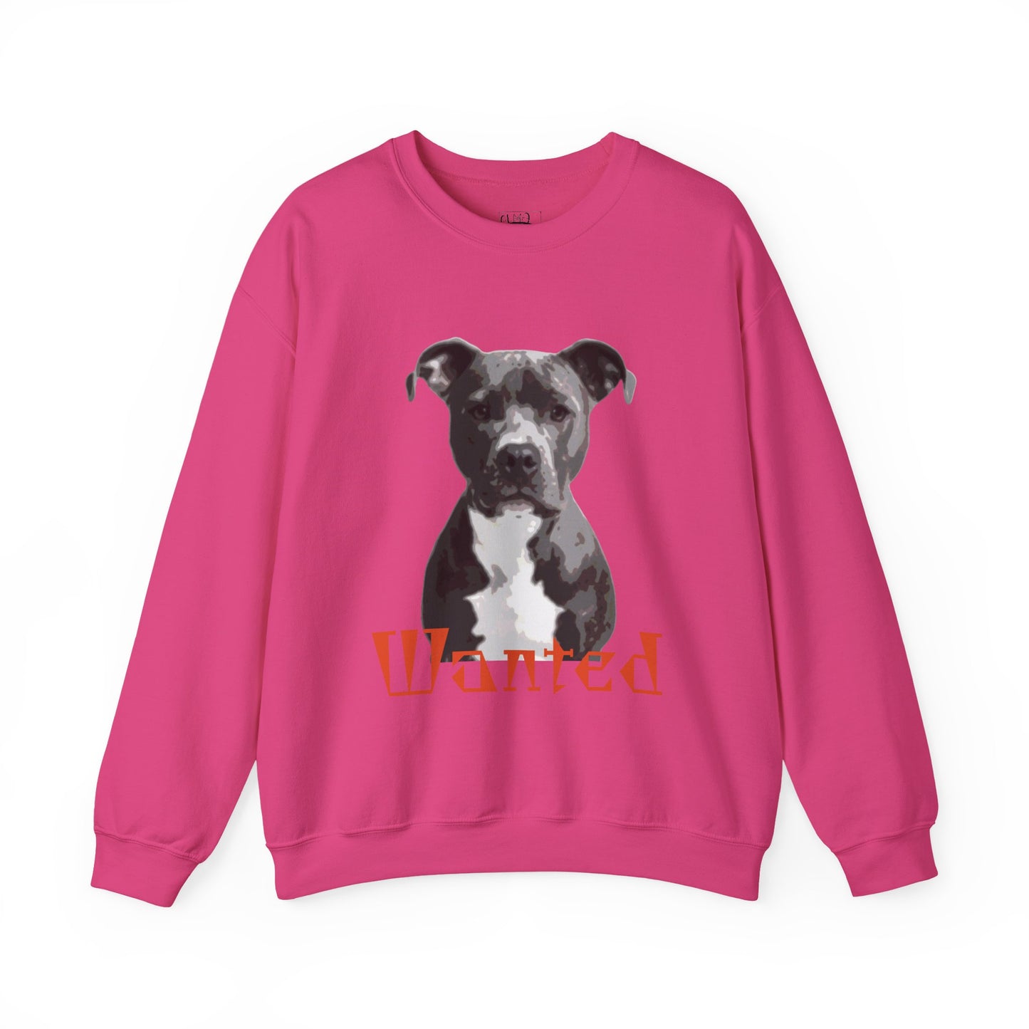 Wanted Dog Sweatshirt, Cozy Crewneck, Animal Lover Gift, Pet Enthusiast Apparel, Casual Unisex Top