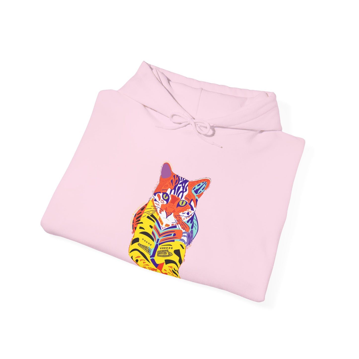 Tiger Cat Unisex Heavy Blend™ Hooded Sweatshirt