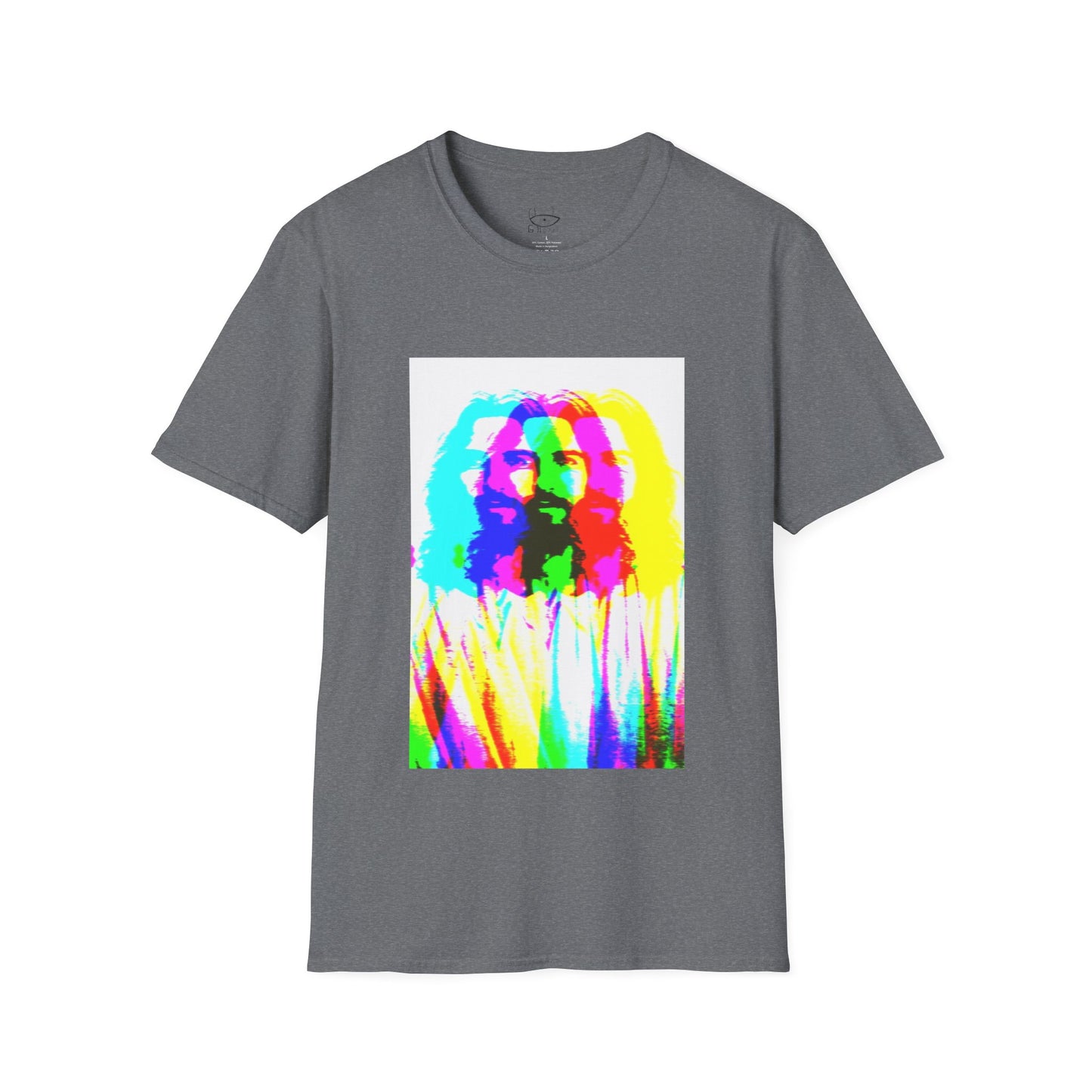 Neon Jesus Unisex Softstyle T-Shirt