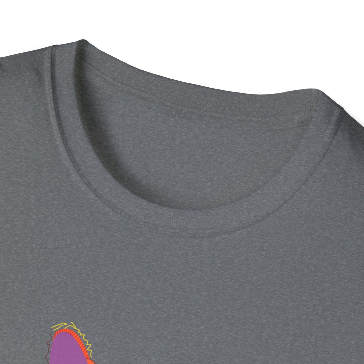 Vibrant Tiger Graphic Unisex Softstyle T-Shirt
