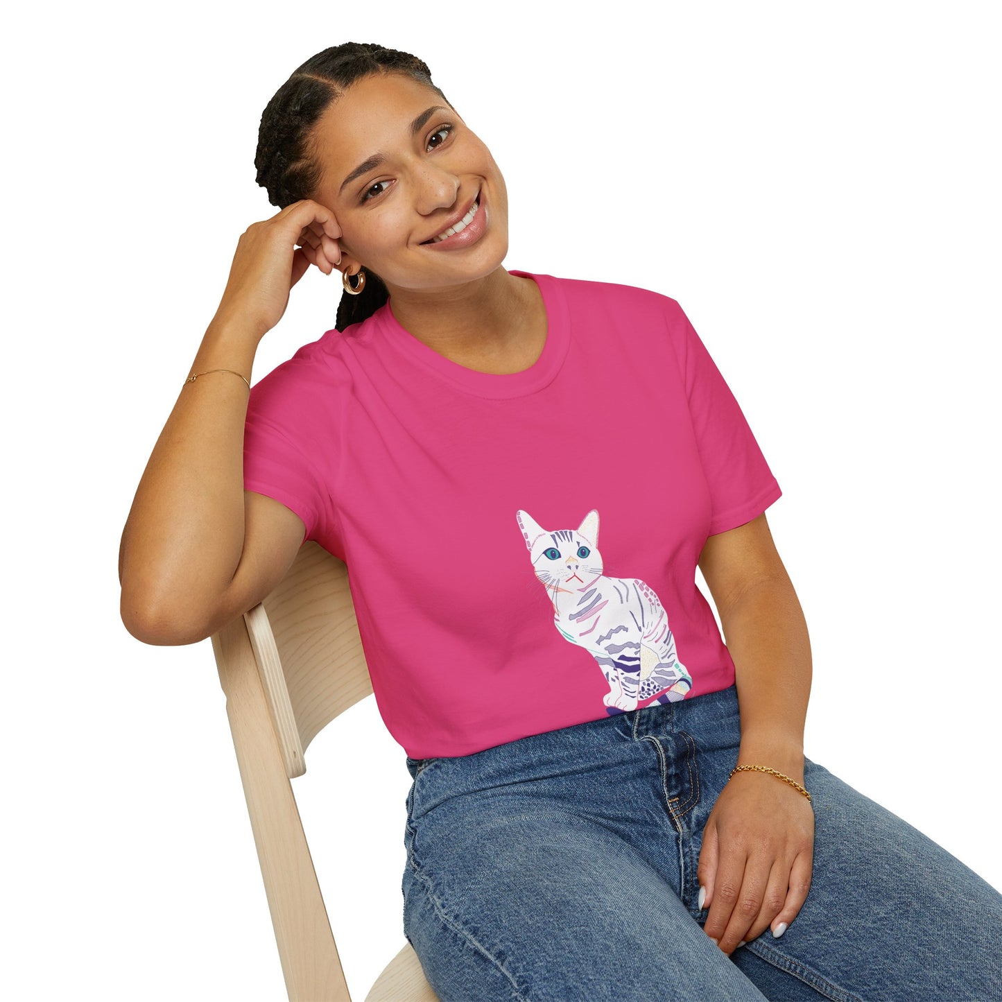 White Cat T-Shirt
