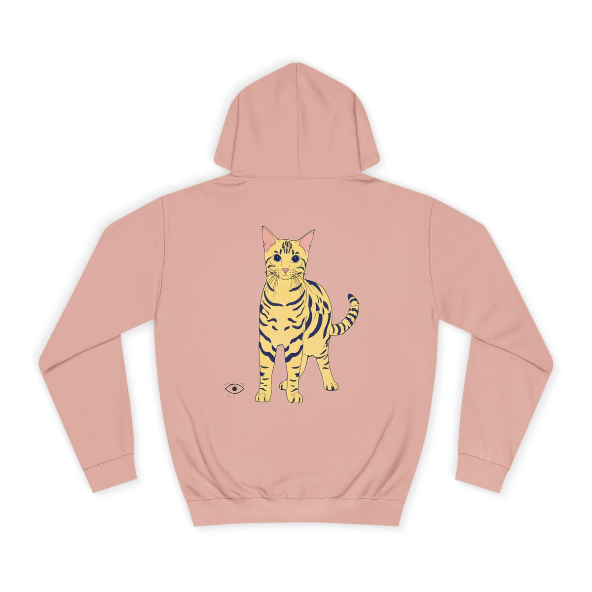 Benjamin The Cat Unisex College Hoodie