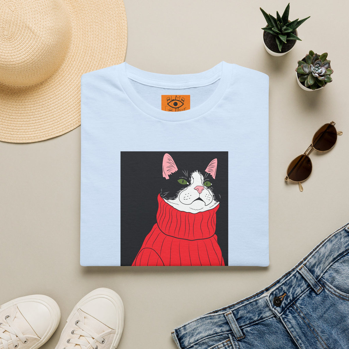 Lazy Cat Unisex Softstyle T-Shirt